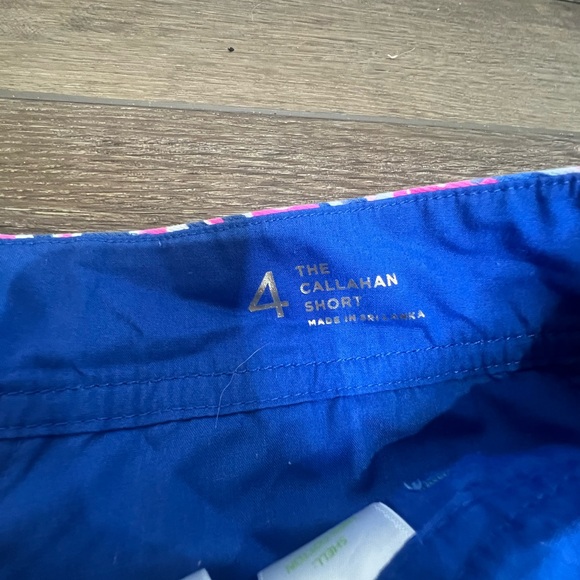 Lilly Pulitzer Callahan Shorts "Indigo Sunken Treasure" - Picture 5 of 12